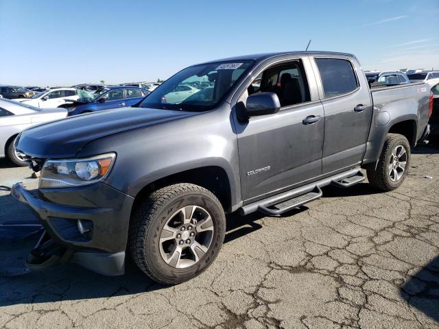 1GCGTDE30G1143096 - 2016 CHEVROLET COLORADO Z71 GRAY photo 1