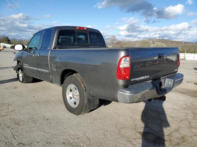 5TBRT34176S480183 - 2006 TOYOTA TUNDRA ACCESS CAB SR5 GRAY photo 2