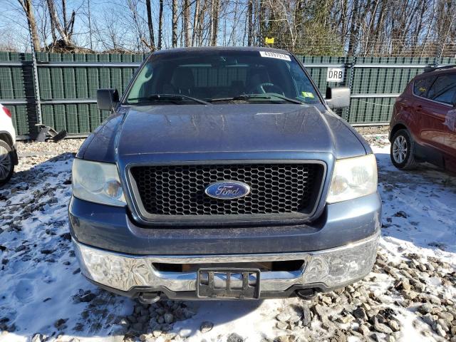 1FTPX14576NB43545 - 2006 FORD F150 BLUE photo 5