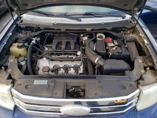 2FMGK5CC5CBD06413 - 2012 FORD FLEX SEL BLUE photo 11