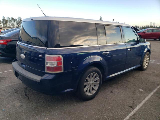 2FMGK5CC5CBD06413 - 2012 FORD FLEX SEL BLUE photo 3