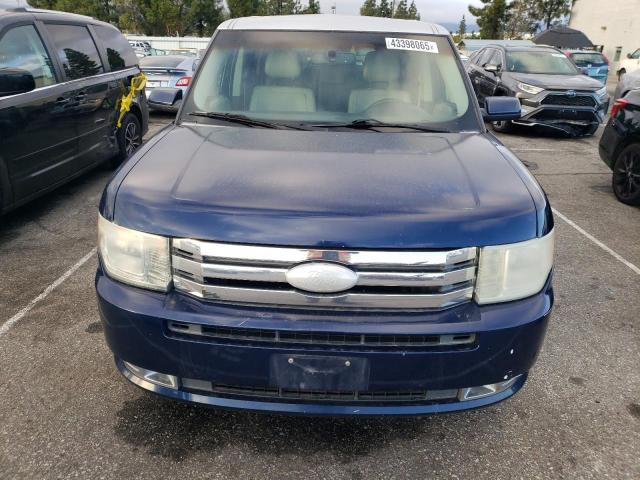 2FMGK5CC5CBD06413 - 2012 FORD FLEX SEL BLUE photo 5