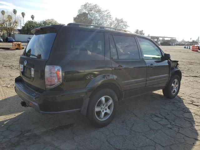 5FNYF28426B028929 - 2006 HONDA PILOT EX BLACK photo 3