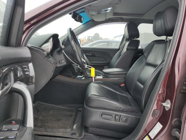2HNYD28649H003370 - 2009 ACURA MDX TECHNOLOGY იასამნისფერი ფოტო 7