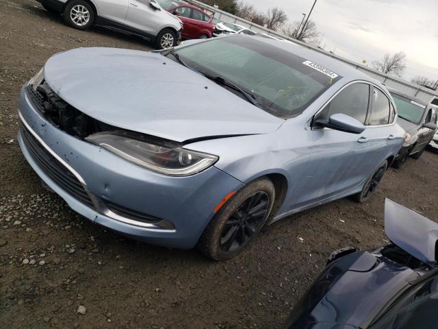 1C3CCCAB6FN654488 - 2015 CHRYSLER 200 LIMITED BLUE photo 1