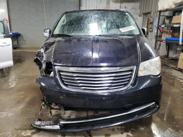 2A4RR8DG8BR607303 - 2011 CHRYSLER TOWN & COU TOURING L BLUE photo 5