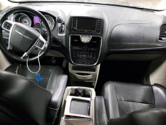 2A4RR8DG8BR607303 - 2011 CHRYSLER TOWN & COU TOURING L BLUE photo 8