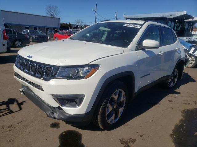 3C4NJDCB6MT553588 - 2021 JEEP COMPASS LIMITED WHITE photo 1