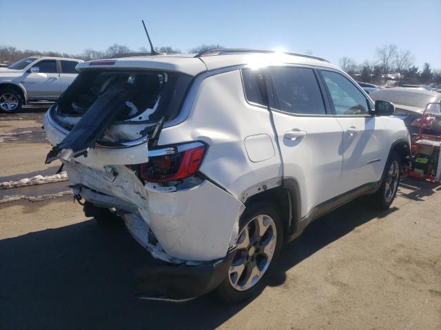 3C4NJDCB6MT553588 - 2021 JEEP COMPASS LIMITED WHITE photo 3