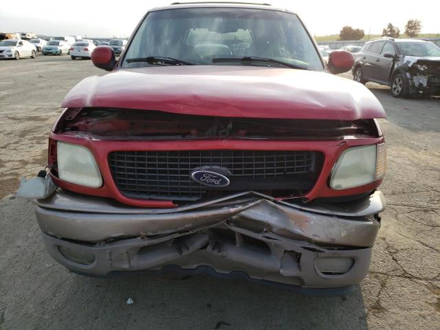 1FMRU17L02LA81483 - 2002 FORD EXPED XLT EDDIE BAUER RED photo 5