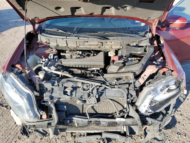 5N1AT2MT2FC876986 - 2015 NISSAN ROGUE S RED photo 12