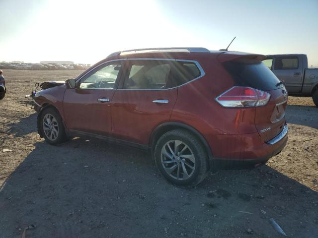 5N1AT2MT2FC876986 - 2015 NISSAN ROGUE S RED photo 2