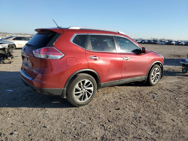 5N1AT2MT2FC876986 - 2015 NISSAN ROGUE S RED photo 3