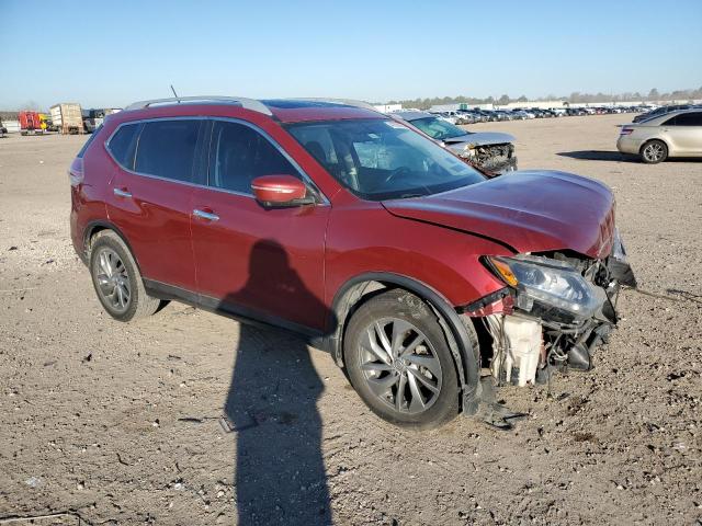 5N1AT2MT2FC876986 - 2015 NISSAN ROGUE S RED photo 4