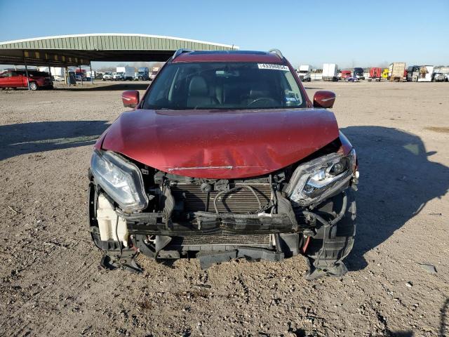 5N1AT2MT2FC876986 - 2015 NISSAN ROGUE S RED photo 5