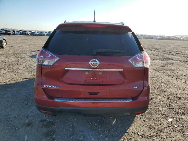 5N1AT2MT2FC876986 - 2015 NISSAN ROGUE S RED photo 6