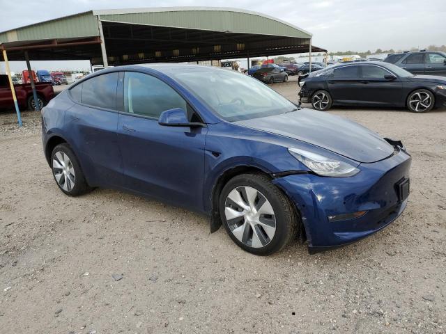 7SAYGDEE8NF378461 - 2022 TESLA MODEL Y BLUE photo 4