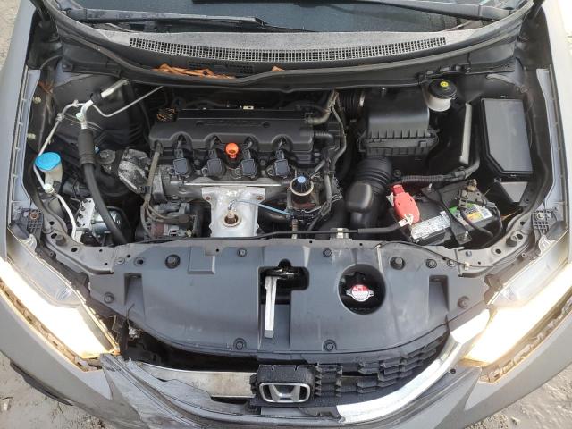 19XFB2F90DE067099 - 2013 HONDA CIVIC EXL ნაცრისფერი ფოტო 11