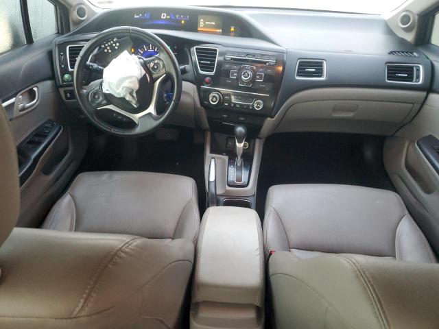 19XFB2F90DE067099 - 2013 HONDA CIVIC EXL ნაცრისფერი ფოტო 8