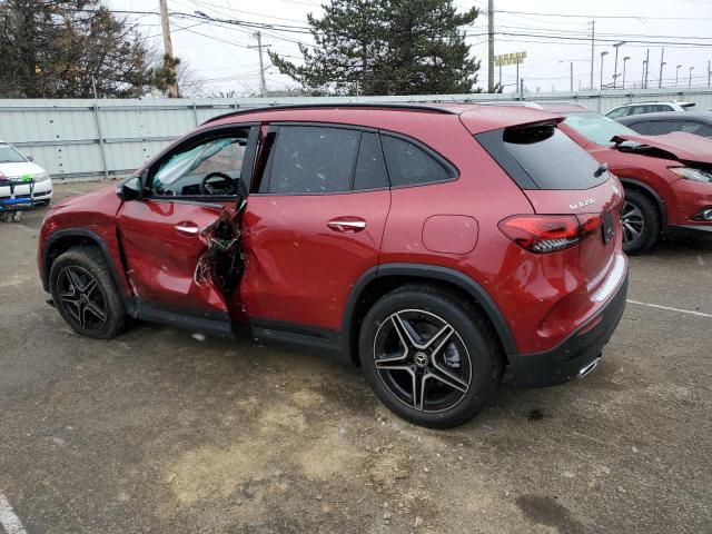 W1N4N4HB6PJ459997 - 2023 MERCEDES-BENZ GLA 250 4MATIC RED photo 2