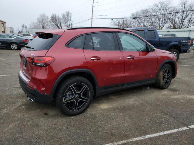 W1N4N4HB6PJ459997 - 2023 MERCEDES-BENZ GLA 250 4MATIC RED photo 3