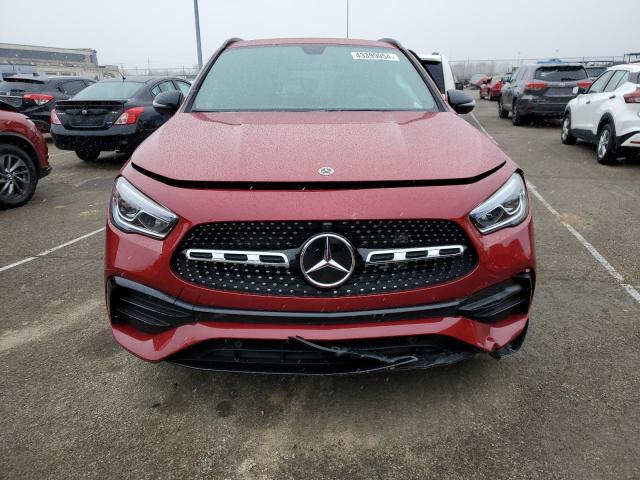 W1N4N4HB6PJ459997 - 2023 MERCEDES-BENZ GLA 250 4MATIC RED photo 5