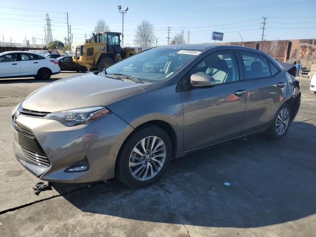 5YFBURHE4KP922992 - 2019 TOYOTA COROLLA L GRAY photo 1