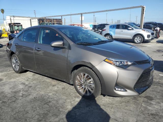 5YFBURHE4KP922992 - 2019 TOYOTA COROLLA L GRAY photo 4