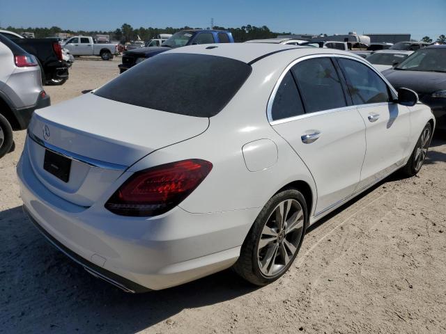 55SWF8DB3KU290871 - 2019 MERCEDES-BENZ C 300 WHITE photo 3