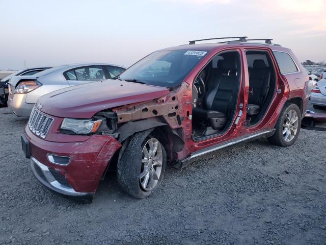 1C4RJFJG3EC200637 - 2014 JEEP GRAND CHER SUMMIT 勃艮第红 照片 1