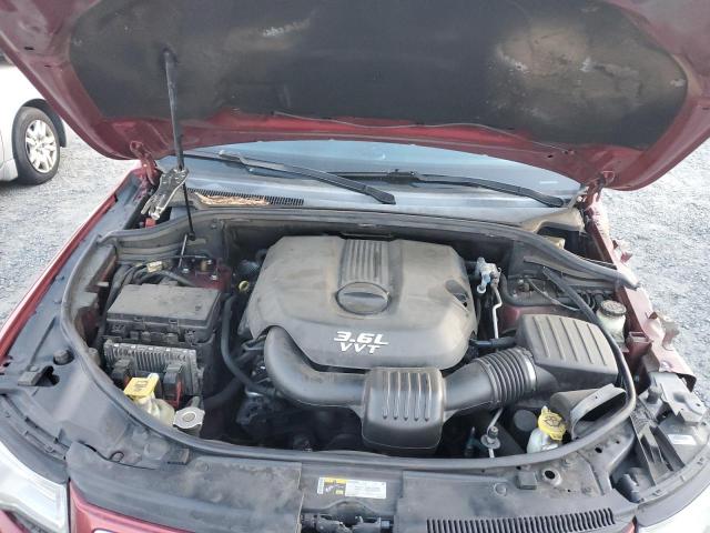 1C4RJFJG3EC200637 - 2014 JEEP GRAND CHER SUMMIT 勃艮第红 照片 12