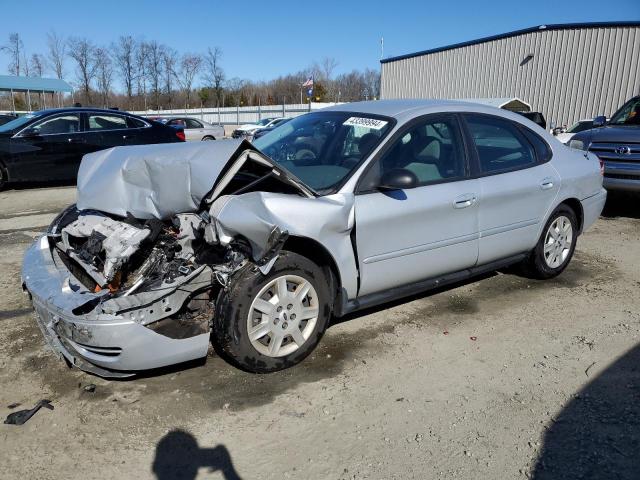 1FAFP53U67A187790 - 2007 FORD TAURUS SE SILVER photo 1