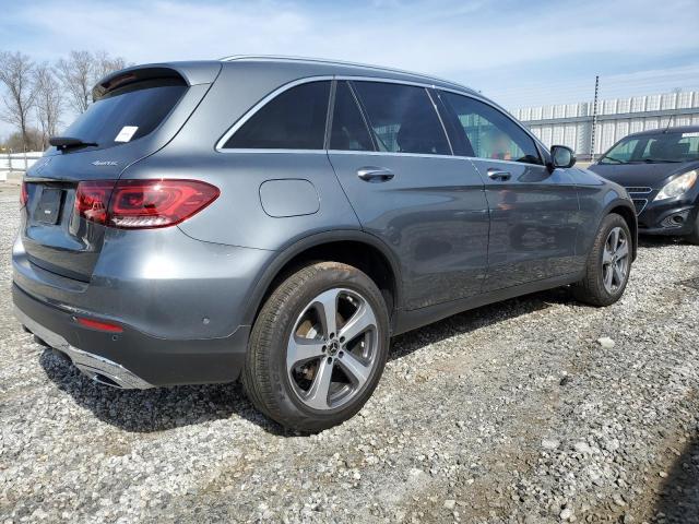 WDC0G8EB4LF723513 - 2020 MERCEDES-BENZ GLC 300 4MATIC GRAY photo 3