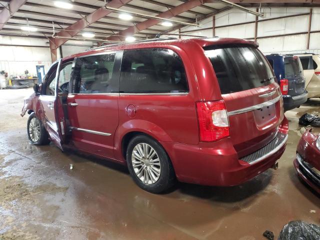2C4RC1CG6FR574081 - 2015 CHRYSLER TOWN & COU TOURING L BURGUNDY photo 2