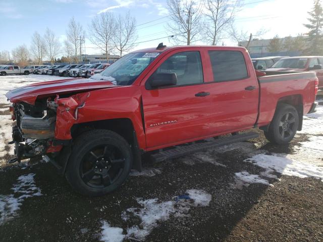 3GCUKPEC2JG287121 - 2018 CHEVROLET SILVERADO K1500 CUSTOM RED photo 1