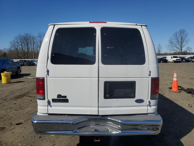 1FTSS34L77DA38465 - 2007 FORD ECONOLINE E350 SUPER DUTY VAN WHITE photo 6