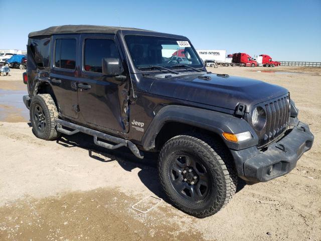 1C4HJXDG7JW183380 - 2018 JEEP WRANGLER U SPORT BLACK photo 4