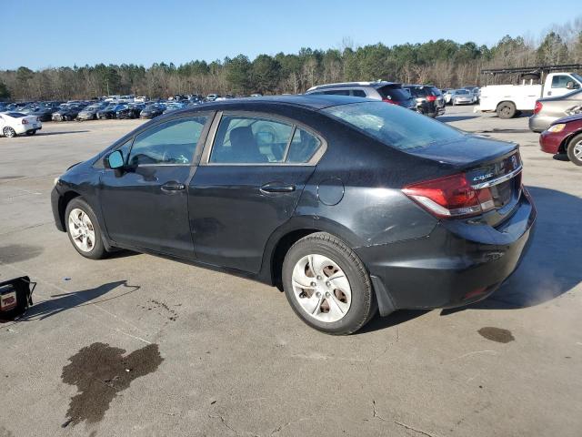 2HGFB2F59EH513206 - 2014 HONDA CIVIC LX GRAY photo 2