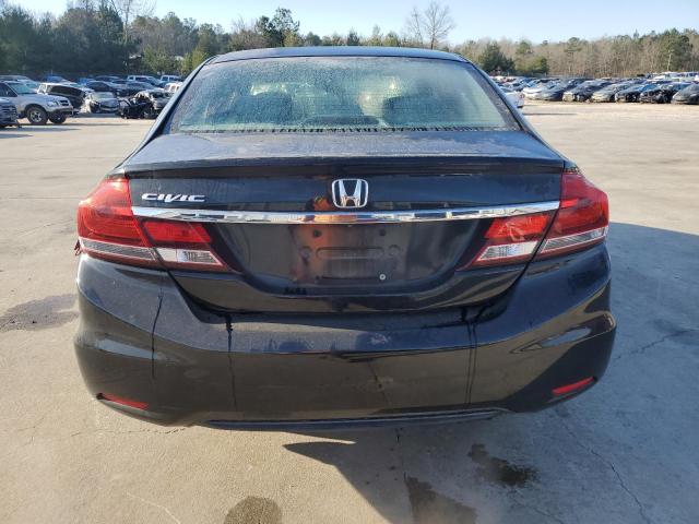 2HGFB2F59EH513206 - 2014 HONDA CIVIC LX GRAY photo 6