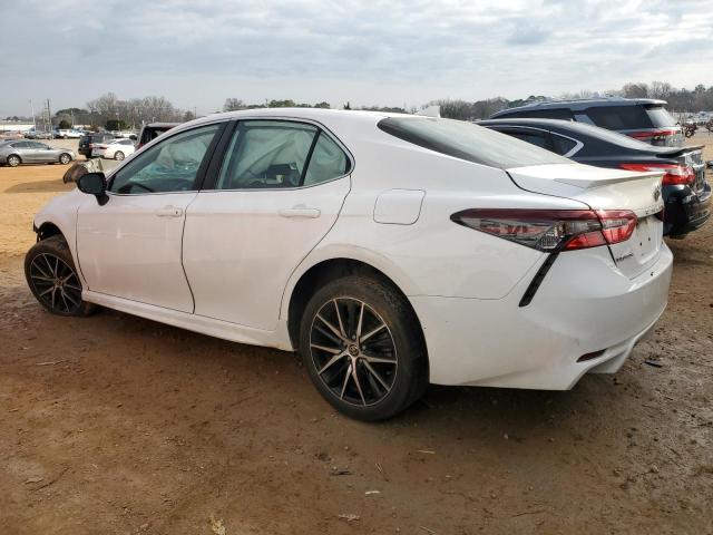 4T1G11AK1MU614857 - 2021 TOYOTA CAMRY SE WHITE photo 2