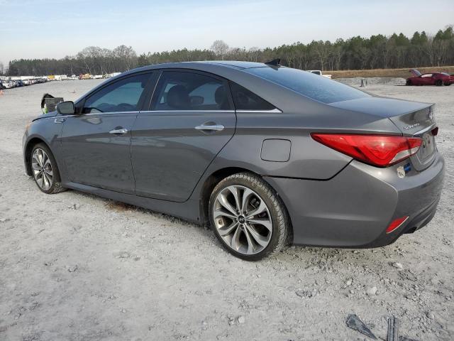 5NPEC4AB1EH857670 - 2014 HYUNDAI SONATA SE GRAY photo 2