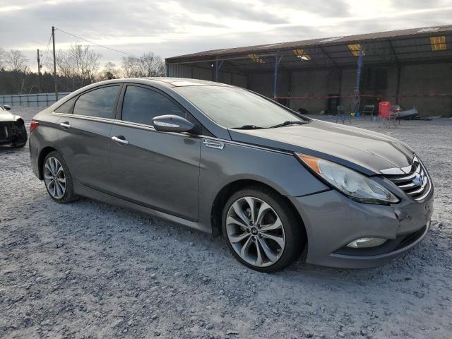 5NPEC4AB1EH857670 - 2014 HYUNDAI SONATA SE GRAY photo 4