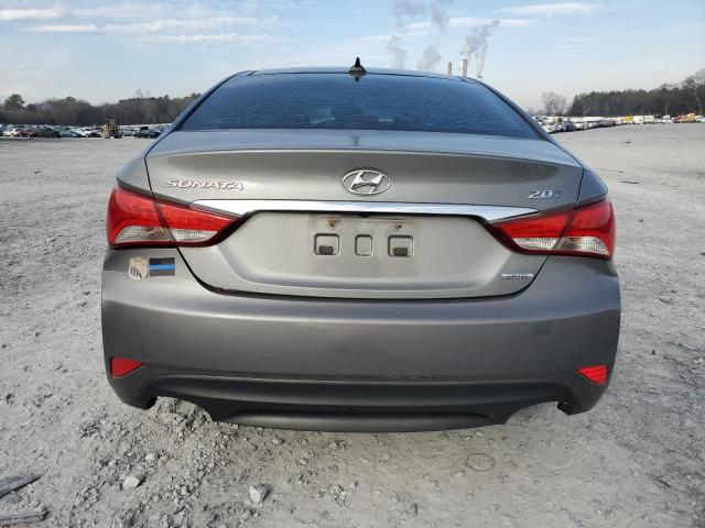 5NPEC4AB1EH857670 - 2014 HYUNDAI SONATA SE GRAY photo 6