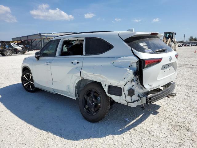 5TDLZRAH4NS135515 - 2022 TOYOTA HIGHLANDER XSE WHITE photo 2