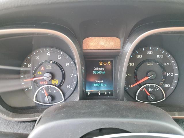 1G11G5SX0DF181698 - 2013 CHEVROLET MALIBU 3LT ნაცრისფერი ფოტო 9