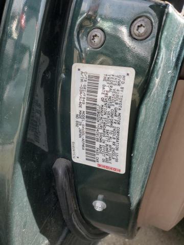 JT2BG22K7Y0408188 - 2000 TOYOTA CAMRY CE GREEN photo 13