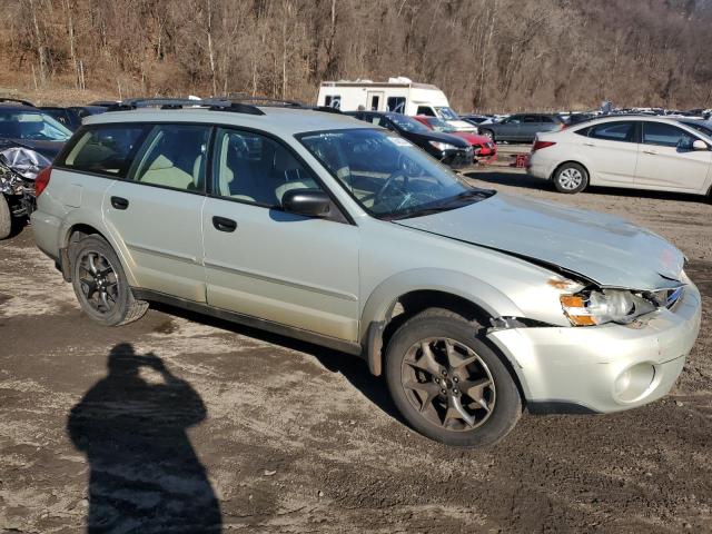 4S4BP61C057365336 - 2005 SUBARU LEGACY OUTBACK 2.5I SILVER photo 4