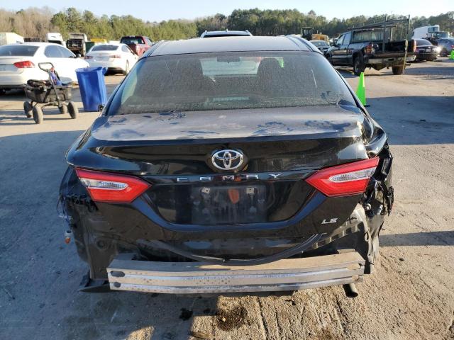 4T1B11HK0JU085042 - 2018 TOYOTA CAMRY L BLACK photo 6