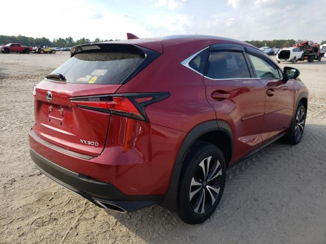JTJBARBZ8J2152570 - 2018 LEXUS NX 300 BASE მუქწითელი ფოტო 3