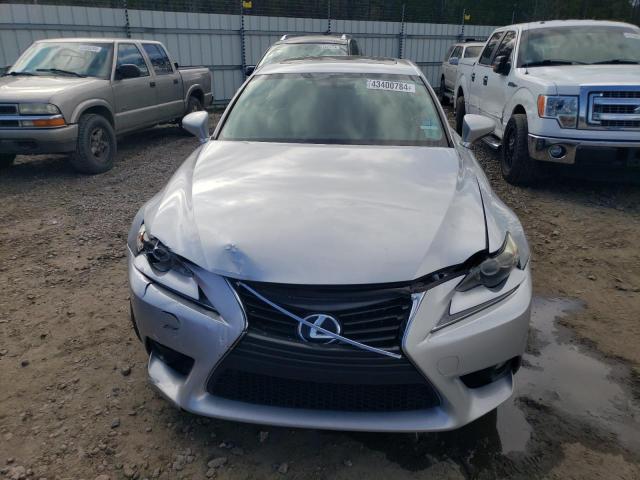 JTHBF1D21E5005547 - 2014 LEXUS IS 250 SILVER photo 5